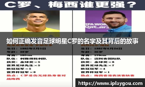 如何正确发音足球明星C罗的名字及其背后的故事